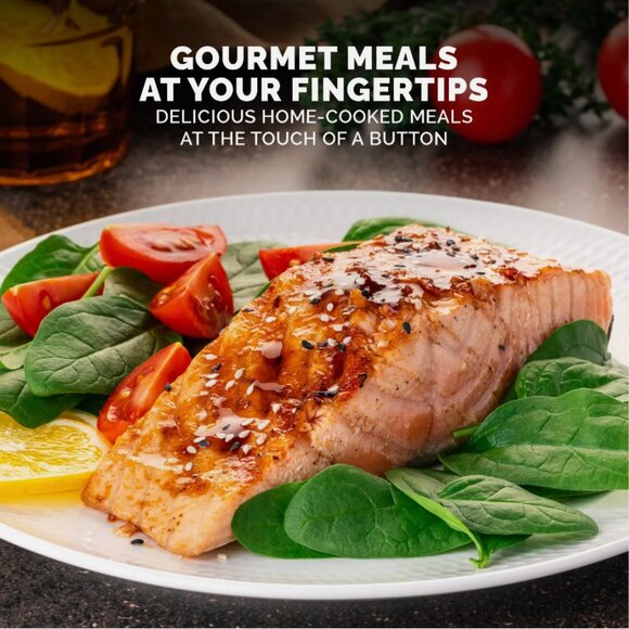 16 Quart Air Fryer Oven and Grill, Stainless Steel. ( new with box) - Picture 7 of 10